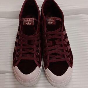 Adidas womans platform shoes